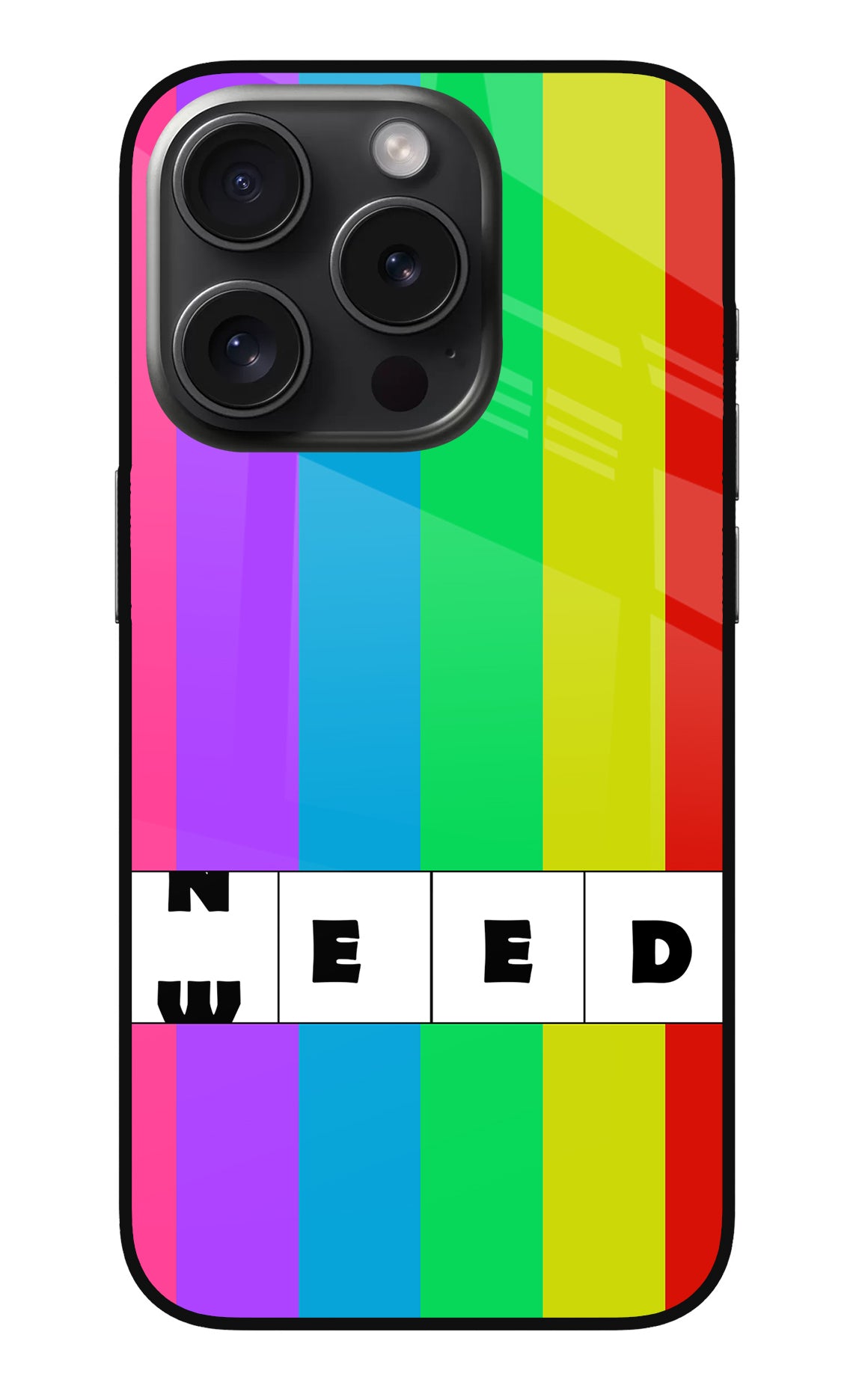 Need Weed iPhone 15 Pro Back Cover