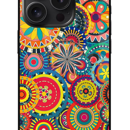 Gol Gol Art iPhone 15 Pro Glass Case