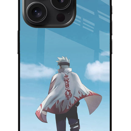 Kakashi iPhone 15 Pro Glass Case
