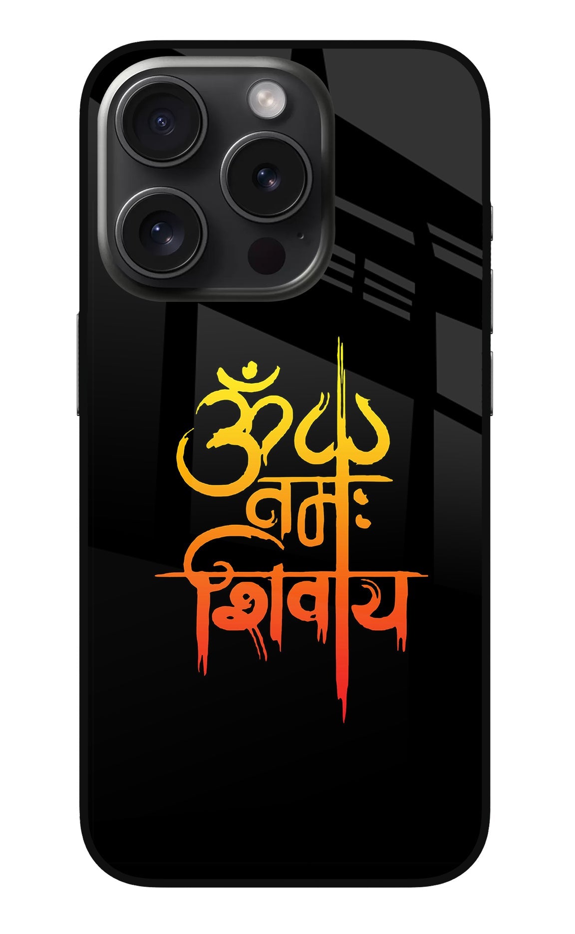 Om Namah Shivay iPhone 15 Pro Back Cover