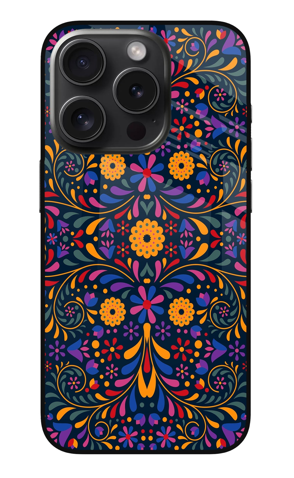 Mexican Art iPhone 15 Pro Back Cover