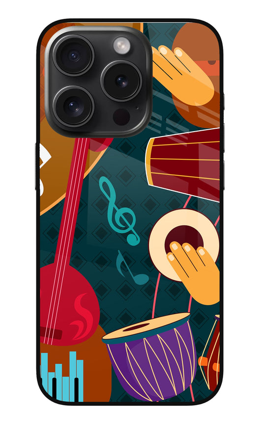 Music Instrument iPhone 15 Pro Glass Case