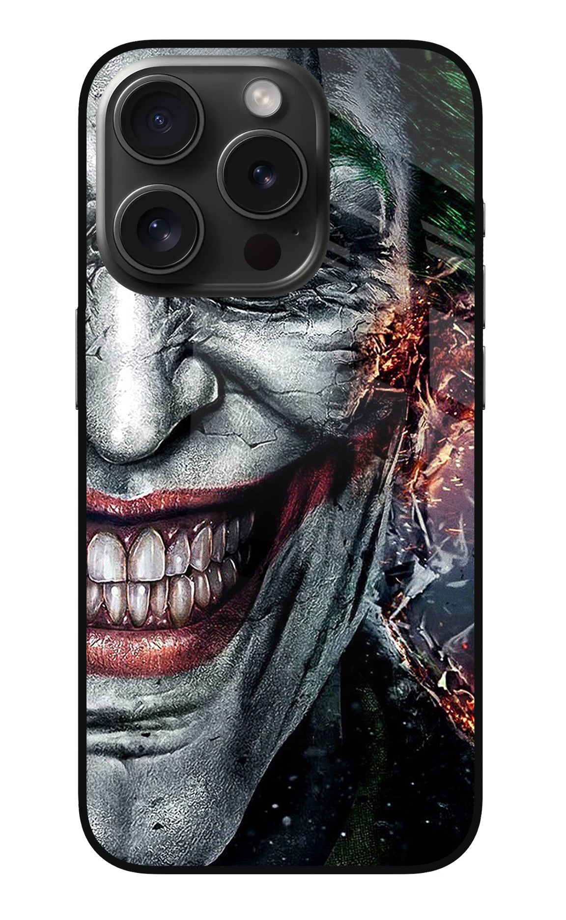 Joker Cam iPhone 15 Pro Glass Case