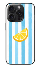 Summer Lemon iPhone 15 Pro Glass Case