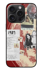 Taylor Swift iPhone 15 Pro Glass Case