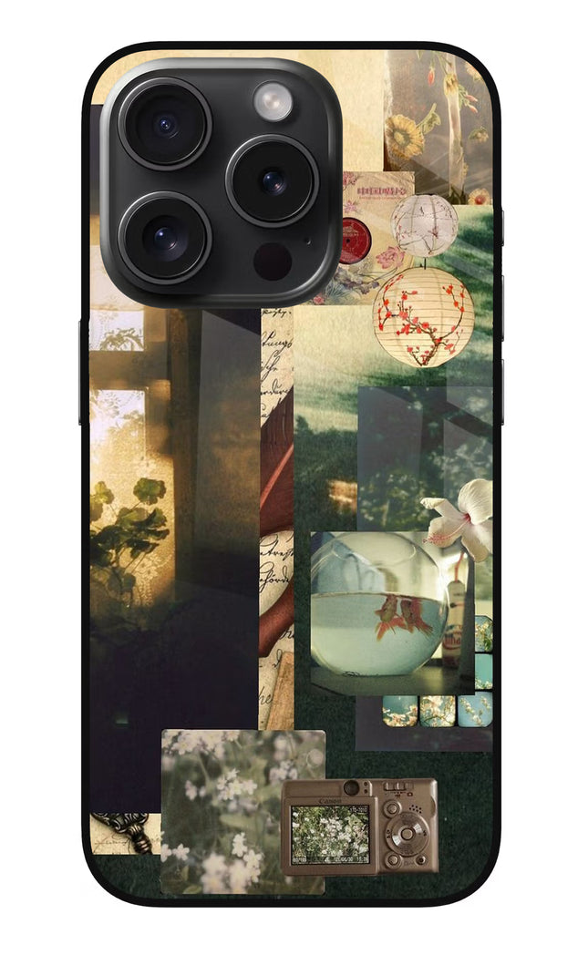 Summer iPhone 15 Pro Glass Case