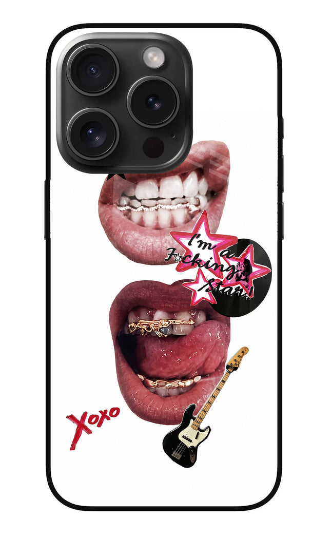 Rockstar iPhone 15 Pro Glass Case