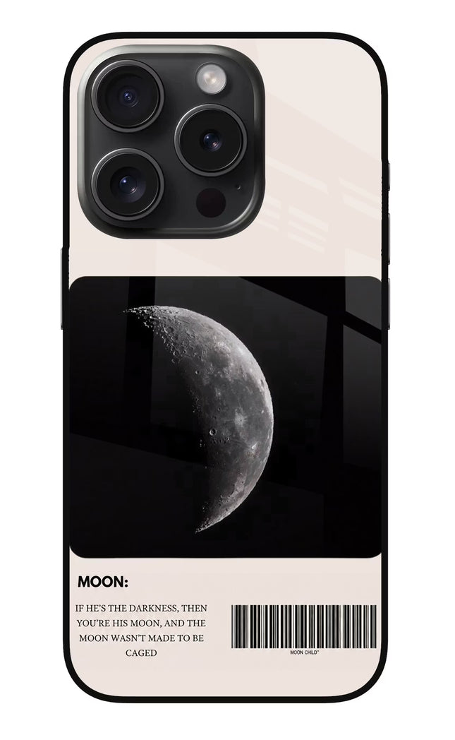 Moon Phase iPhone 15 Pro Glass Case