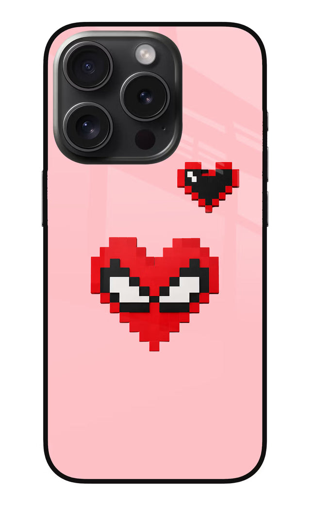 Gwen Heart iPhone 15 Pro Glass Case