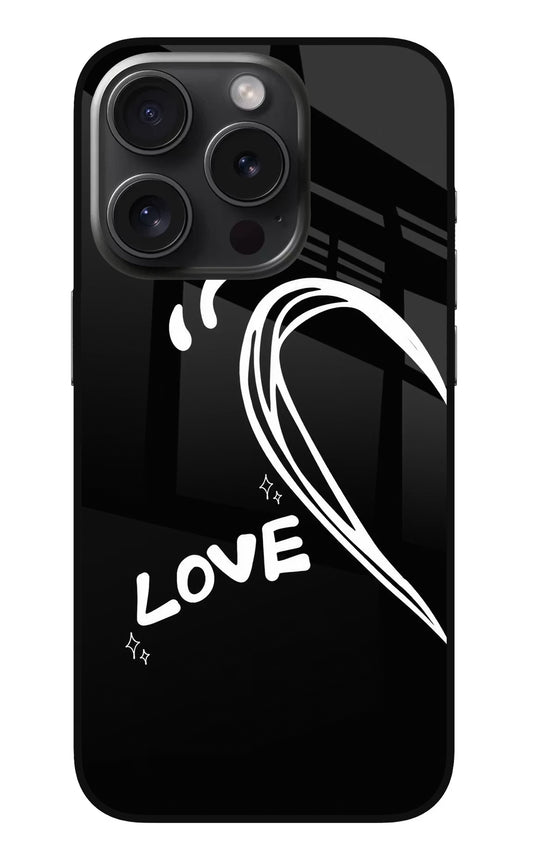 Love Line iPhone 15 Pro Glass Case
