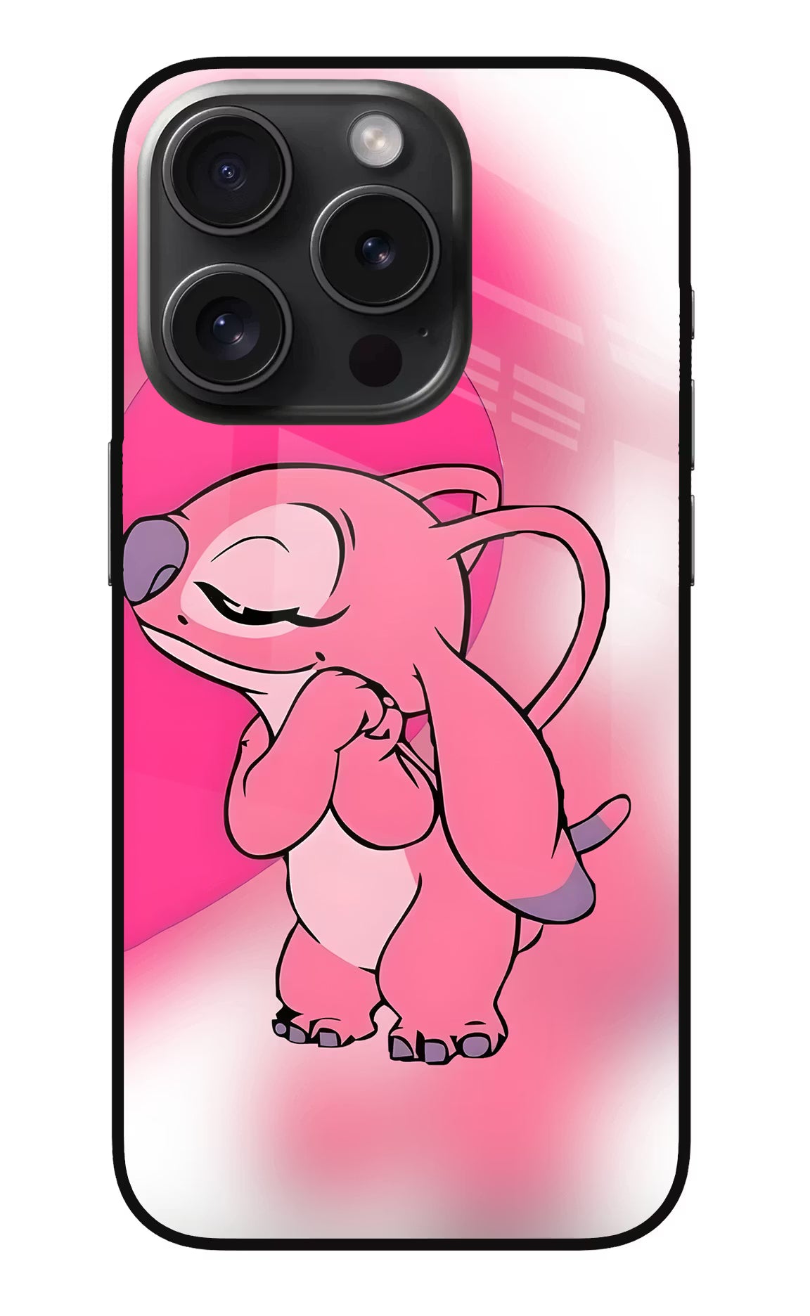 Angel Hug iPhone 15 Pro Glass Case
