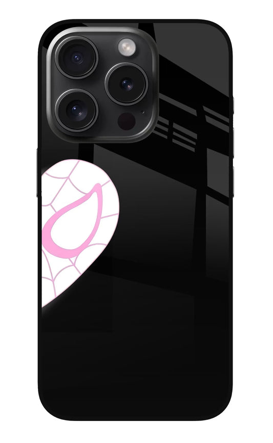 Gwen Mask iPhone 15 Pro Glass Case
