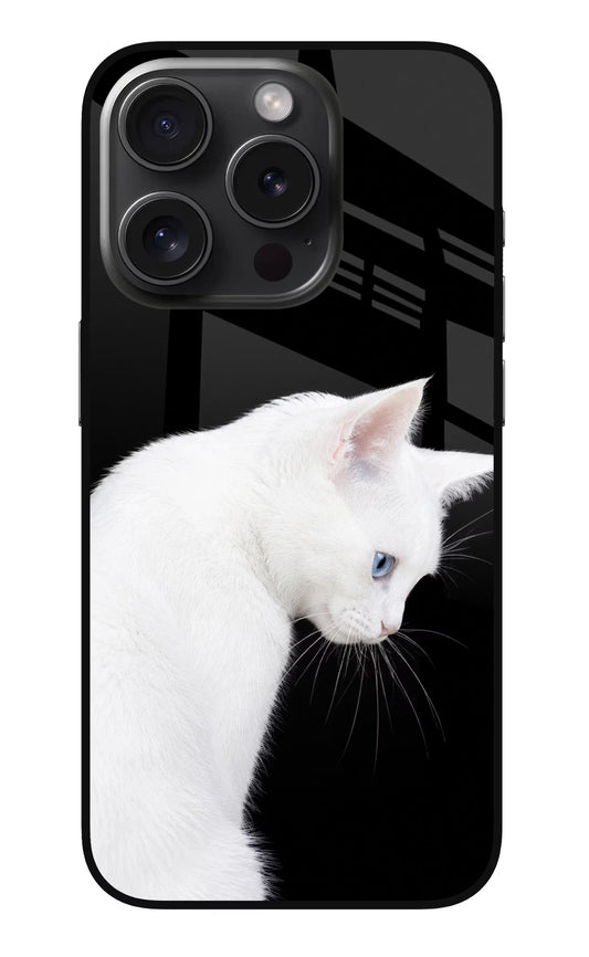 Snow Gaze iPhone 15 Pro Glass Case