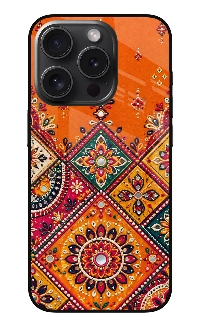 Kutch Glow iPhone 15 Pro Glass Case