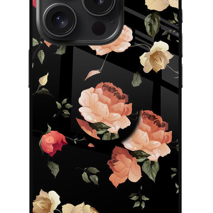 Flowers iPhone 15 Pro Glass Case