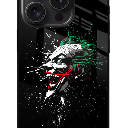 Joker iPhone 15 Pro Max Glass Case