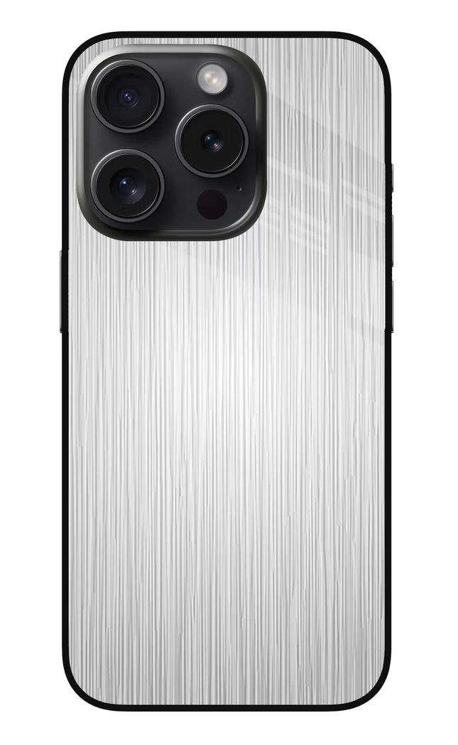 Wooden Grey Texture iPhone 15 Pro Max Glass Case