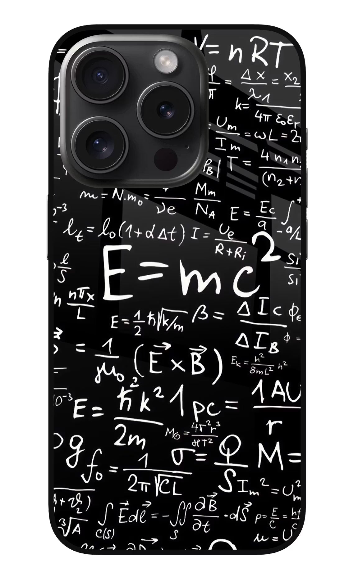 Physics Formula iPhone 15 Pro Max Glass Case