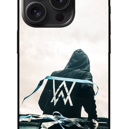 Alan Walker iPhone 15 Pro Max Glass Case