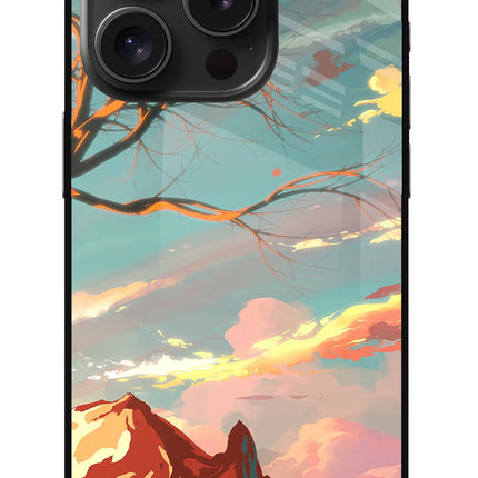 Scenery iPhone 15 Pro Max Glass Case