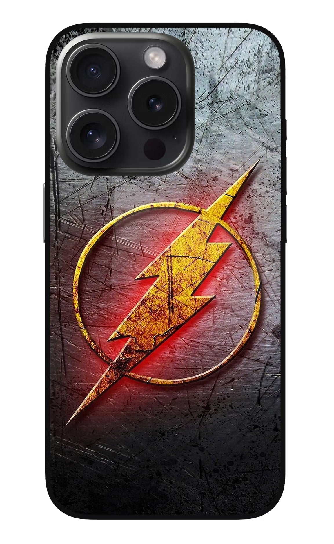 Flash iPhone 15 Pro Max Glass Case Back Cover by Casekaro