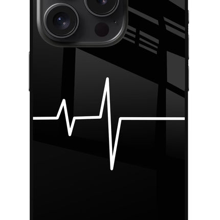 Heart Beats iPhone 15 Pro Max Glass Case