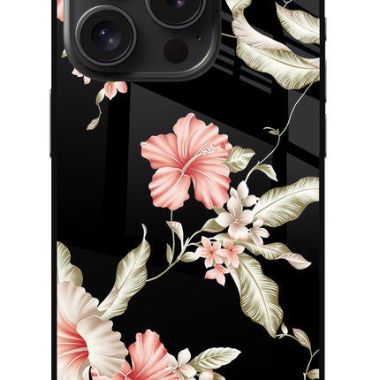 Flowers iPhone 15 Pro Max Glass Case