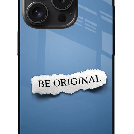 Be Original iPhone 15 Pro Max Glass Case