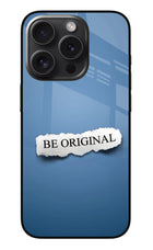 Be Original iPhone 15 Pro Max Glass Case