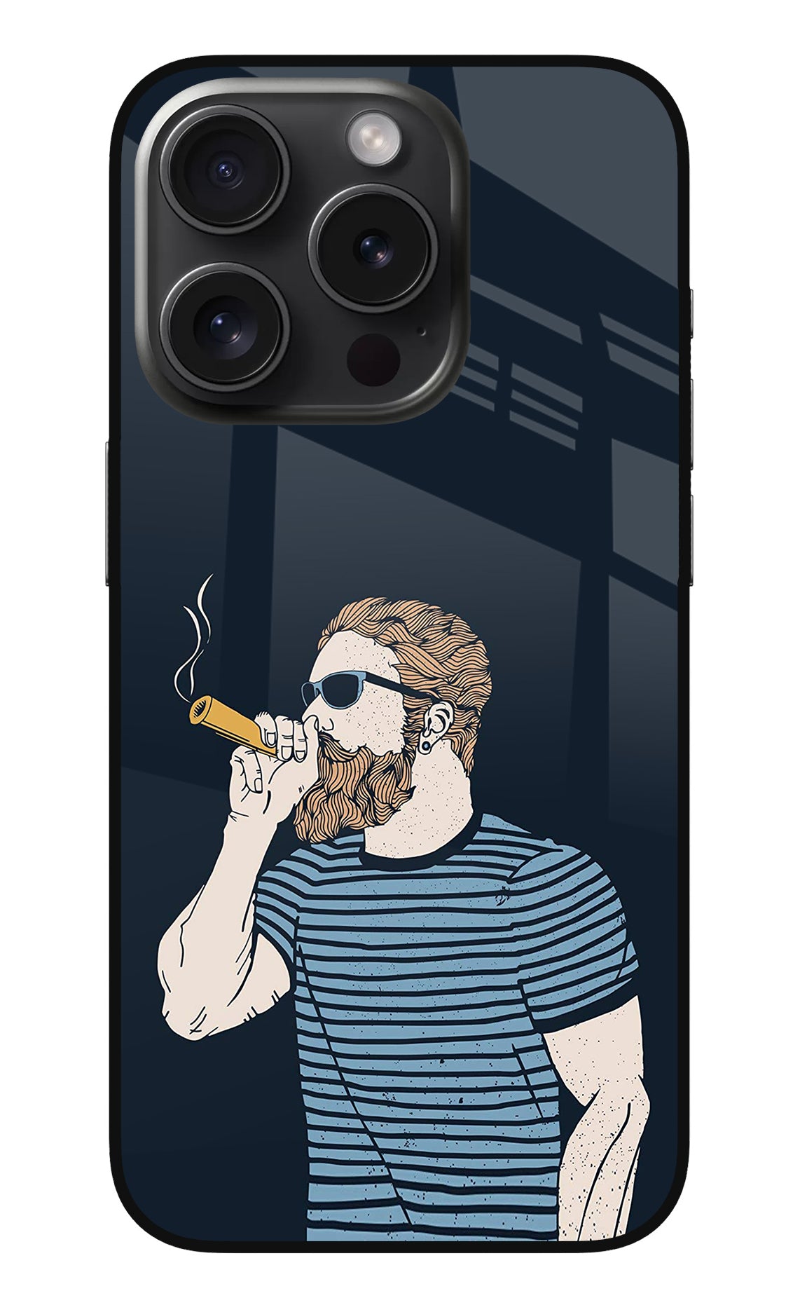 Smoking iPhone 15 Pro Max Back Cover