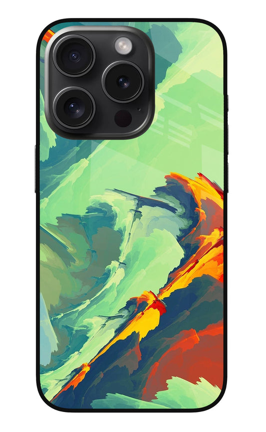 Paint Art iPhone 15 Pro Max Glass Case