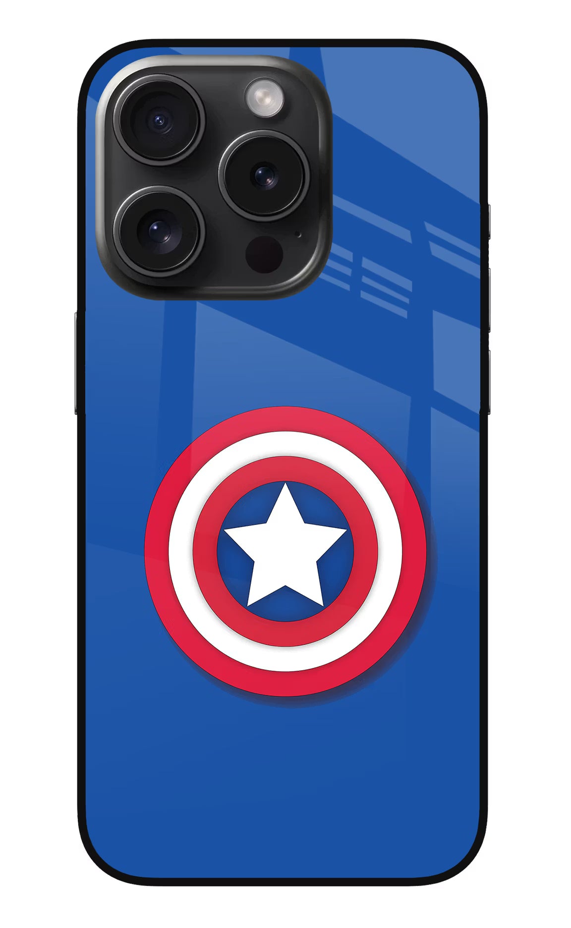 Shield iPhone 15 Pro Max Glass Case Back Cover by Casekaro