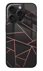 Geometric Pattern iPhone 15 Pro Max Glass Case