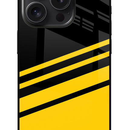 Yellow Shades iPhone 15 Pro Max Glass Case