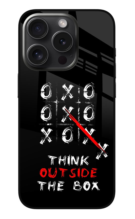 Think out of the BOX iPhone 15 Pro Max Glass Case