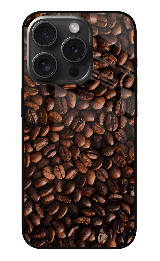 Coffee Beans iPhone 15 Pro Max Glass Case