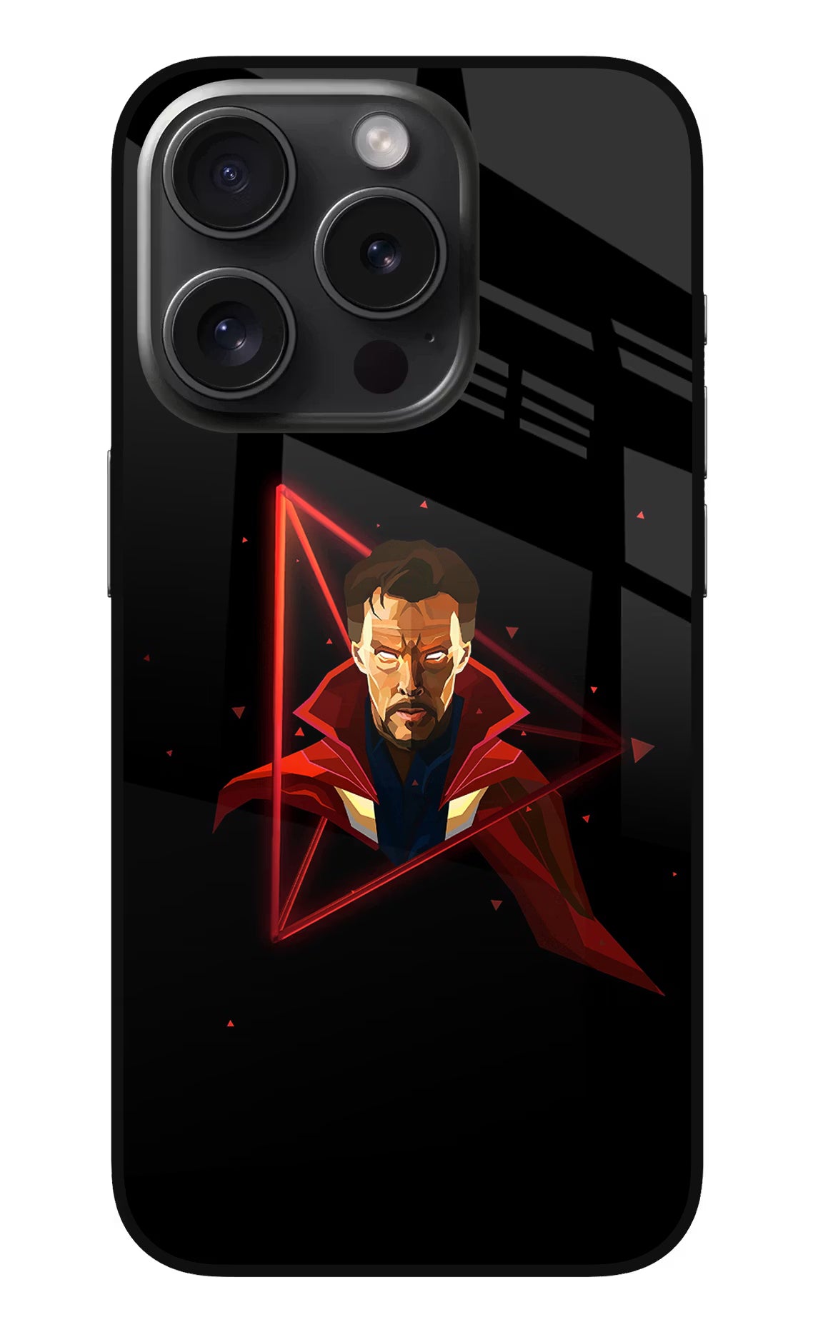 Doctor Ordinary iPhone 15 Pro Max Glass Case Back Cover by Casekaro