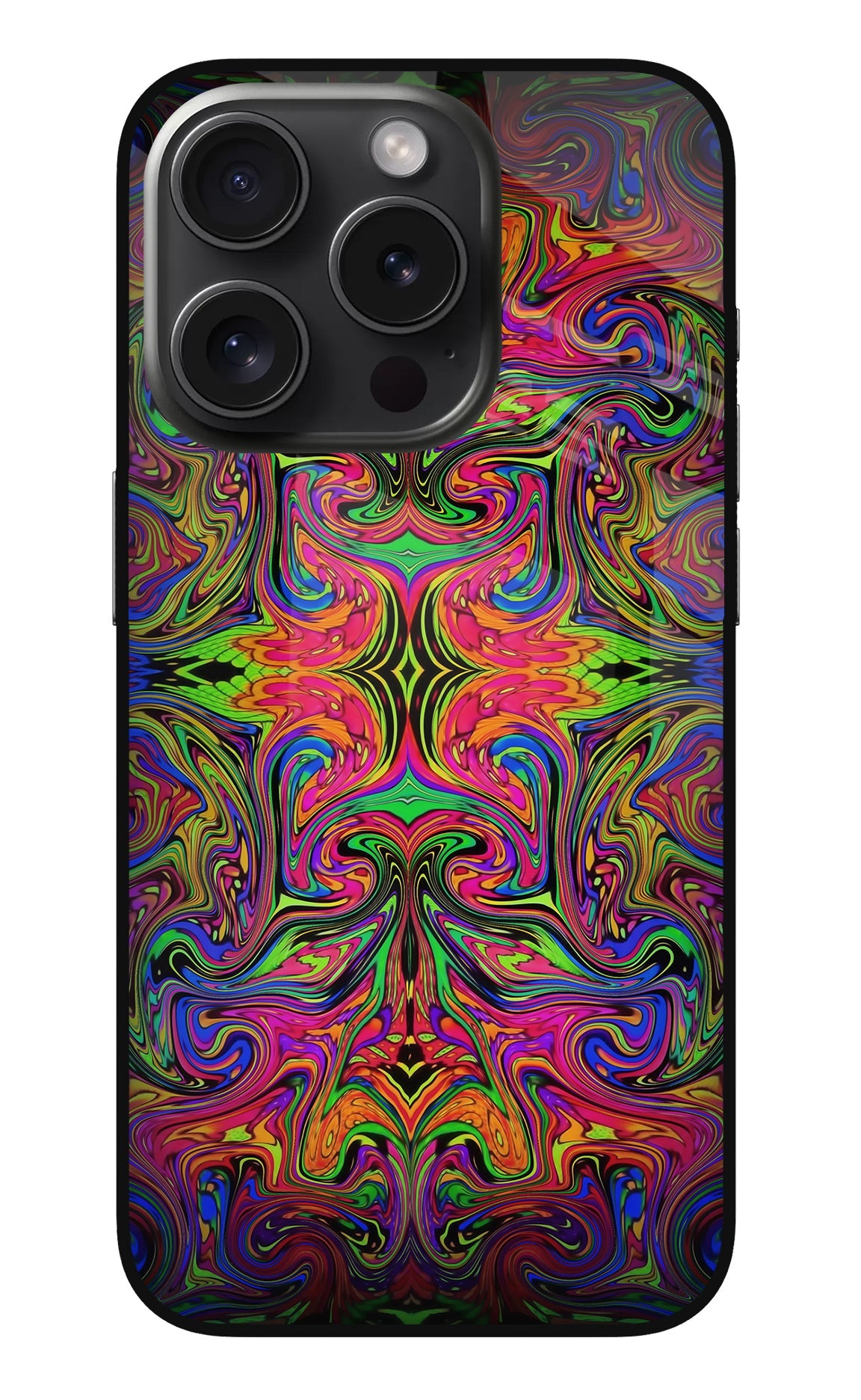 Psychedelic Art iPhone 15 Pro Max Back Cover