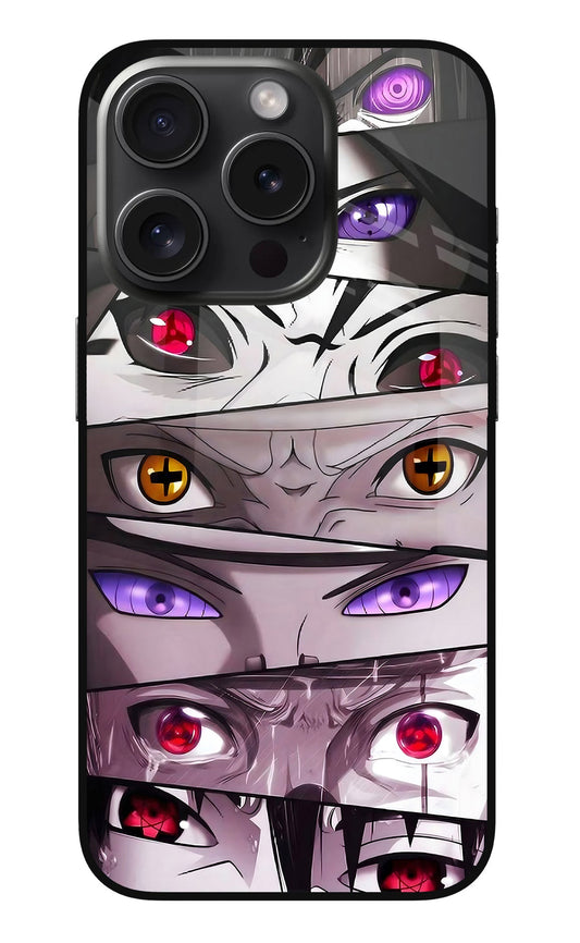 Naruto Anime iPhone 15 Pro Max Glass Case