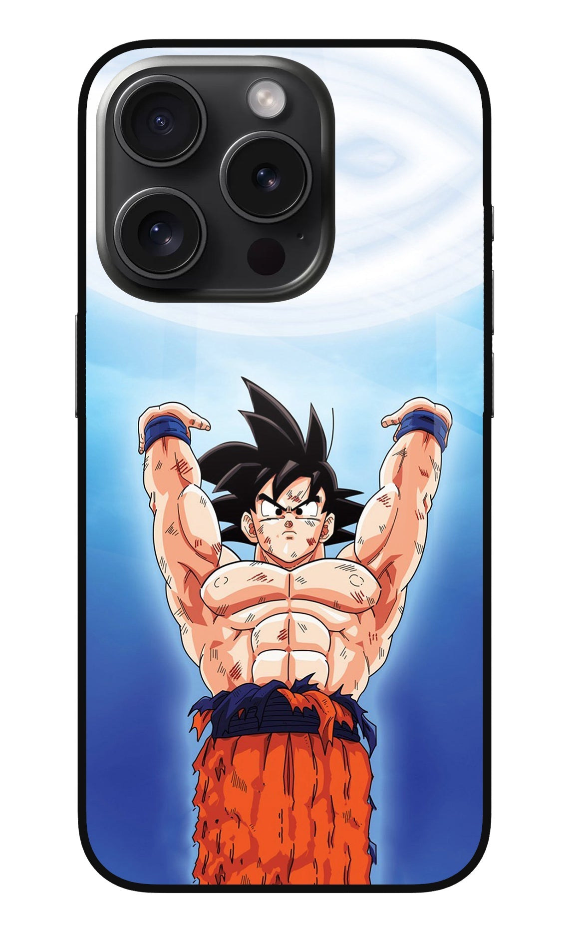 Goku Power iPhone 15 Pro Max Back Cover