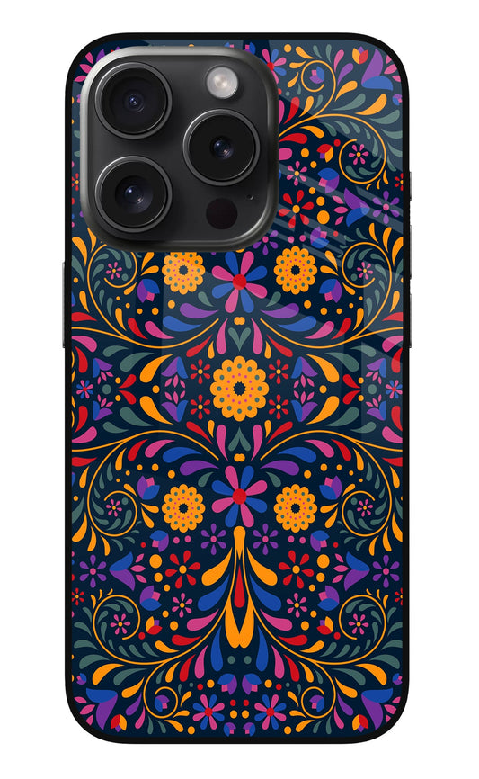 Mexican Art iPhone 15 Pro Max Glass Case