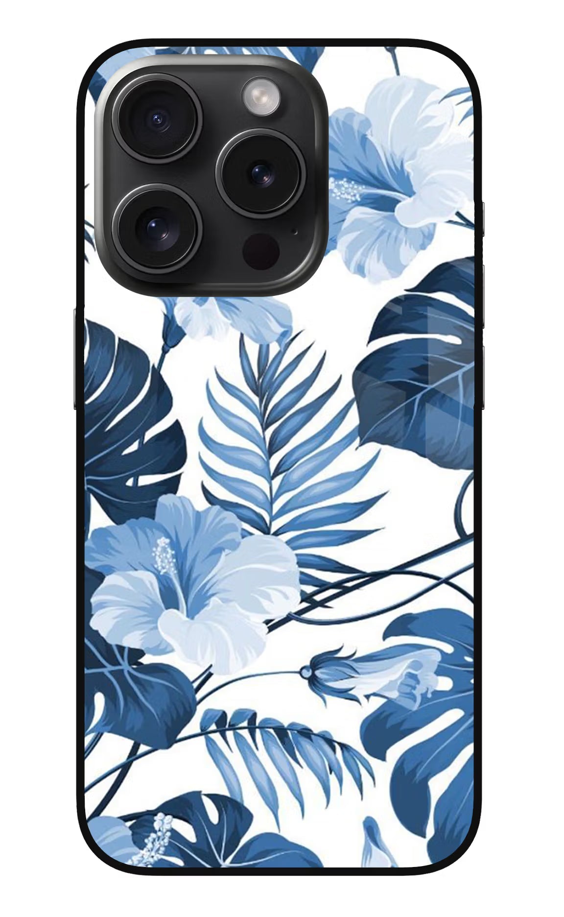 Fabric Art iPhone 15 Pro Max Glass Case Back Cover by Casekaro