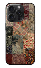 Desi Print iPhone 15 Pro Max Glass Case