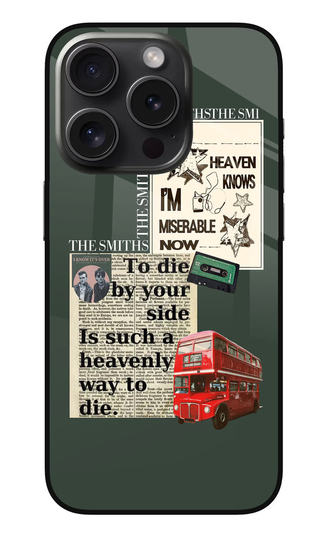 The Smiths iPhone 15 Pro Max Glass Case