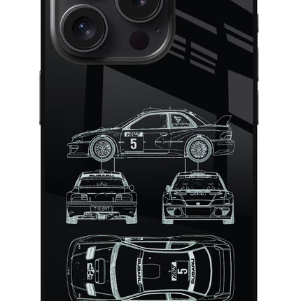 WRC'99 iPhone 15 Pro Max Glass Case