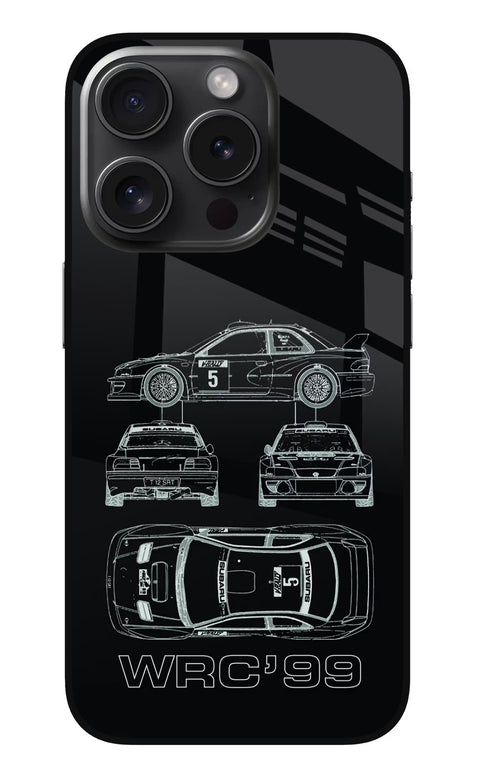 WRC'99 iPhone 15 Pro Max Glass Case