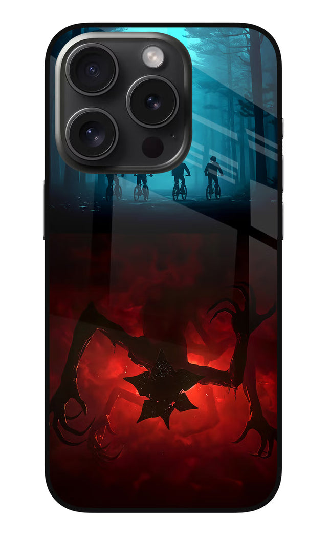 Ordinary Things Downside Up iPhone 15 Pro Max Glass Case