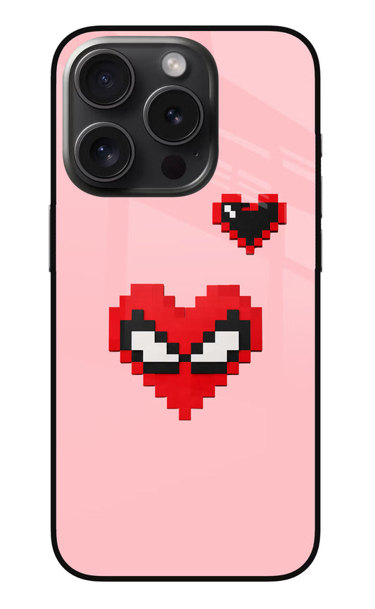 Gwen Heart iPhone 15 Pro Max Glass Case