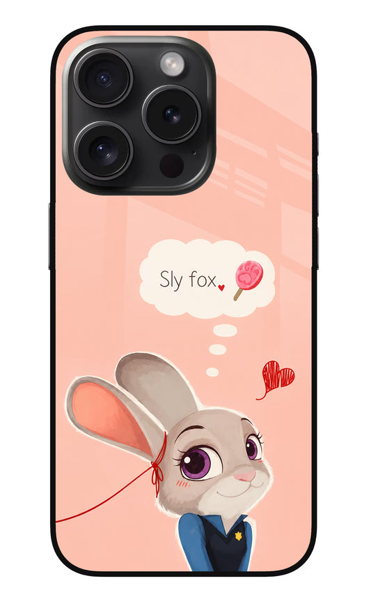 Judy Charm iPhone 15 Pro Max Glass Case