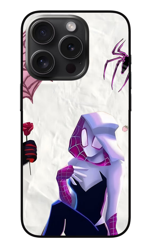 Gwen Verse iPhone 15 Pro Max Glass Case